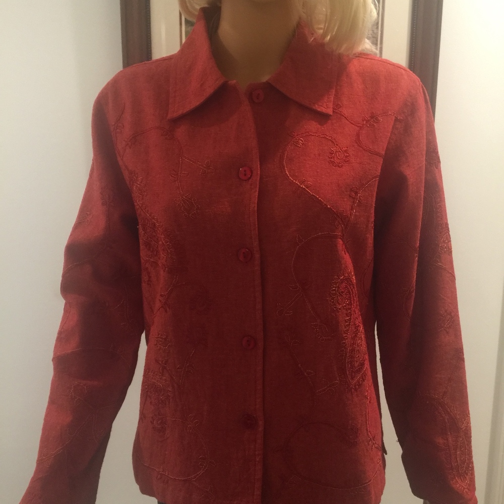 Coldwater Creek - Embroidered Jacket -NWOT